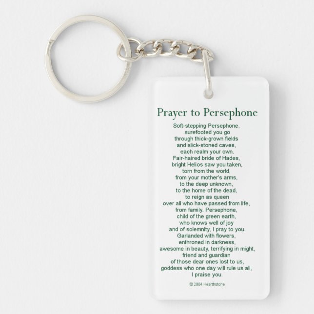 Persephone Keychain (Framsidan)