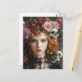 Persephone Ro och Döskallar Vykort