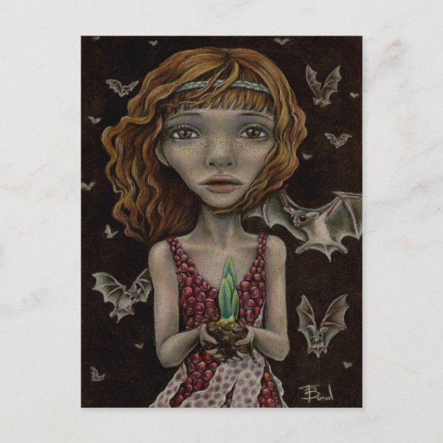 Persephone - The Queen of the Underworld Vykort (Framsida)