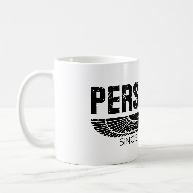 Persepolis - Persisk (iran) design Kaffemugg (Vänster)