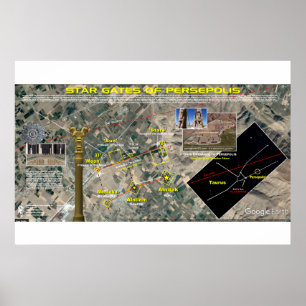 Persepolis Pleiades Mönster 1 Poster