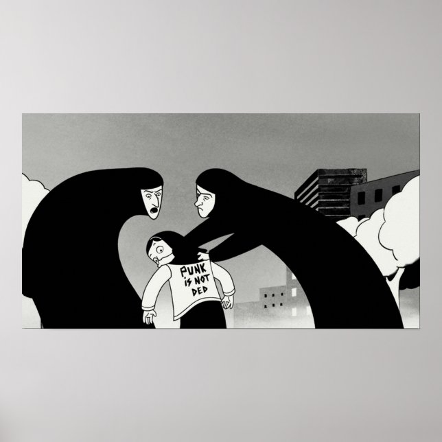 Persepolis Punk är inte död Poster (Framsidan)