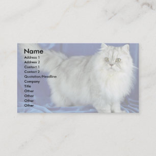 Perser pewter visitkort