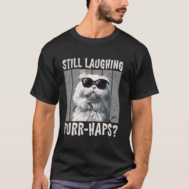 Perserkat LOLAR FORTFARANDE KANSKE Cool Perser  T Shirt (Framsida)