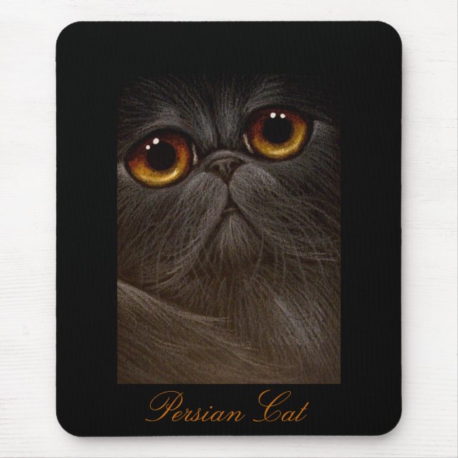 PERSERKATT 1 Mousepad Musmatta (Framsidan)