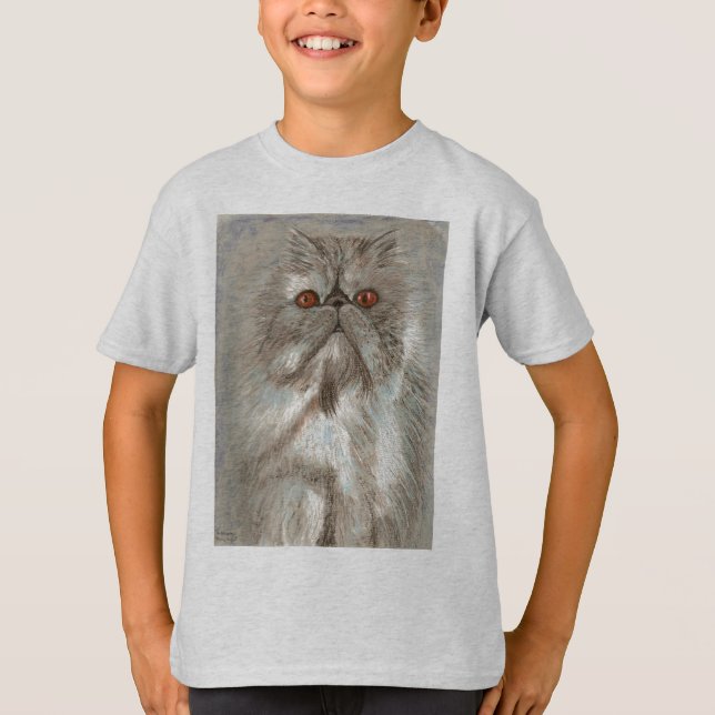PERSERKATT TEE SHIRT (Framsida)