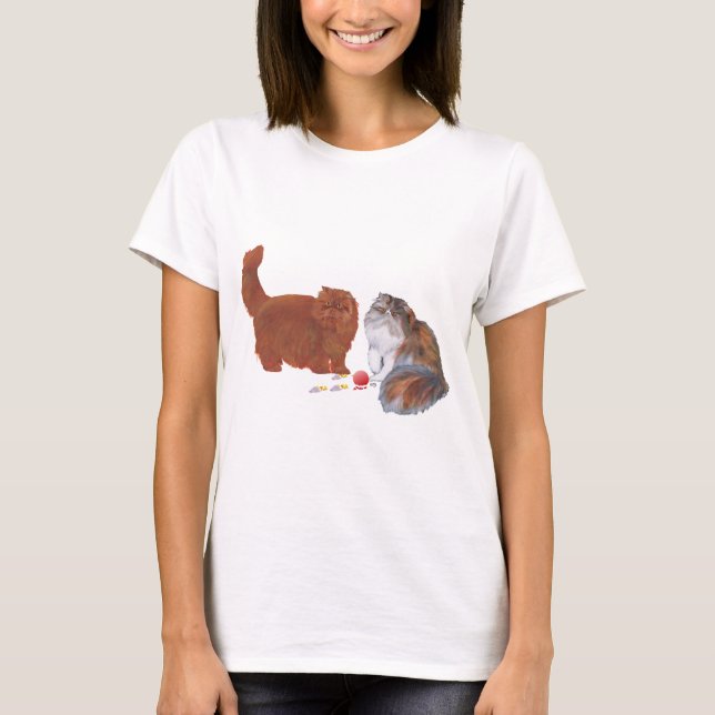 Perserkatten på julafton tee shirt (Framsida)
