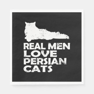 Perserkatten - riktiga män älskar perserkatten pappersservett