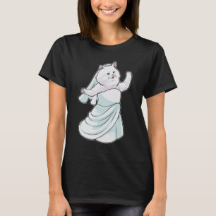Perserkatts bröllopsklänning bröllop t shirt