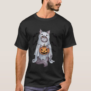 Perserkatts häxhatt pumpor Halloween kostym T Shirt