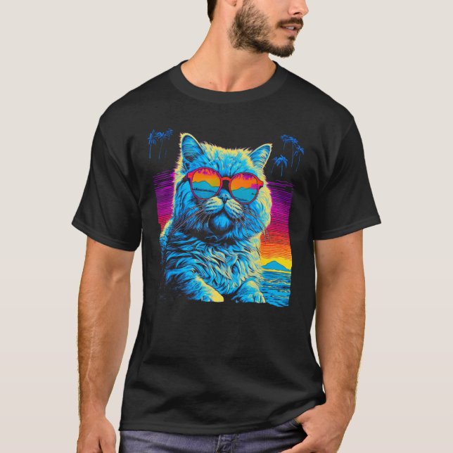 Perserkatts sommar t shirt (Framsida)