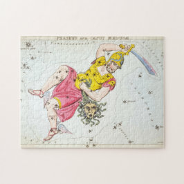 Perseus - Constellation - Stars - Horoscope Poster Pussel
