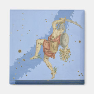 Perseus med huvudet av medusaen, från 'Uranometri Magnet