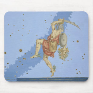 Perseus med huvudet av medusaen, från 'Uranometri Musmatta
