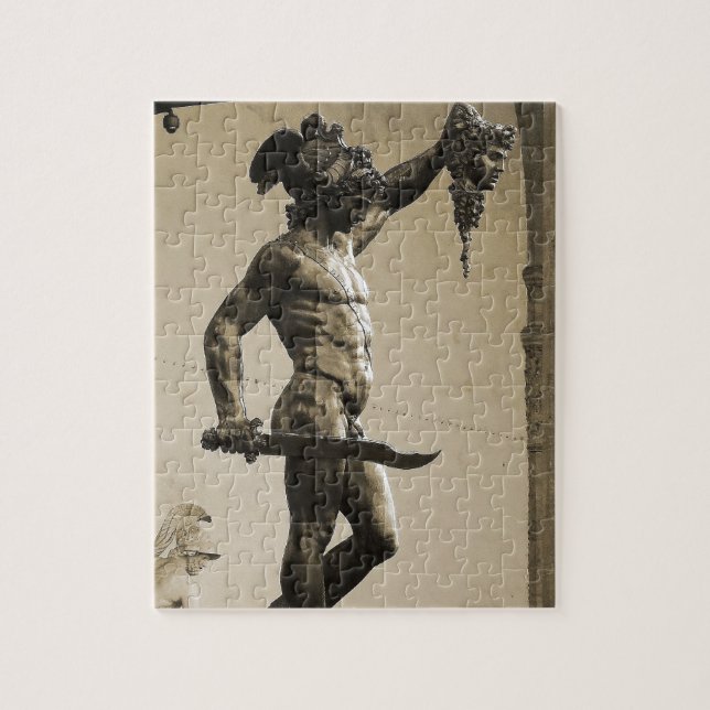 Perseus med ledaren för Medusa Pussel (Vertikal)