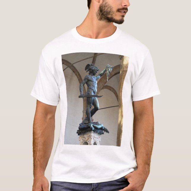 Perseus med medusas huvud tee (Framsida)