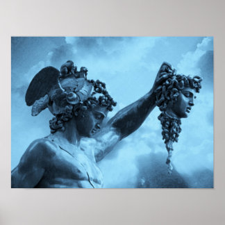 Perseus mot Medusa Poster