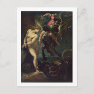 Perseus och Andromeda, c.1610 (olja på arbetsyta) Vykort