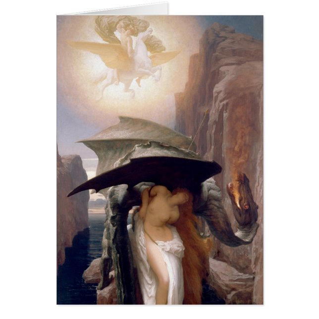 Perseus och Andromeda Hälsningskort (Framsidan)