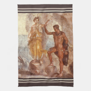 Perseus och Andromeda Kökshandduk