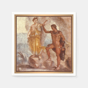 Perseus och Andromeda Pappra blöjor Pappersservett