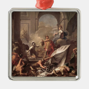 Perseus under skyddet av Minerva Julgransprydnad Metall