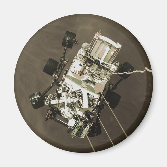 Perseverance Arrives på Mars Magnet (Framsidan)