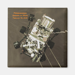 Perseverance Arrives på Mars Magnet