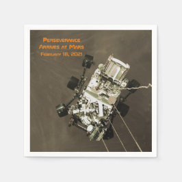 Perseverance Arrives på Mars Pappersservett