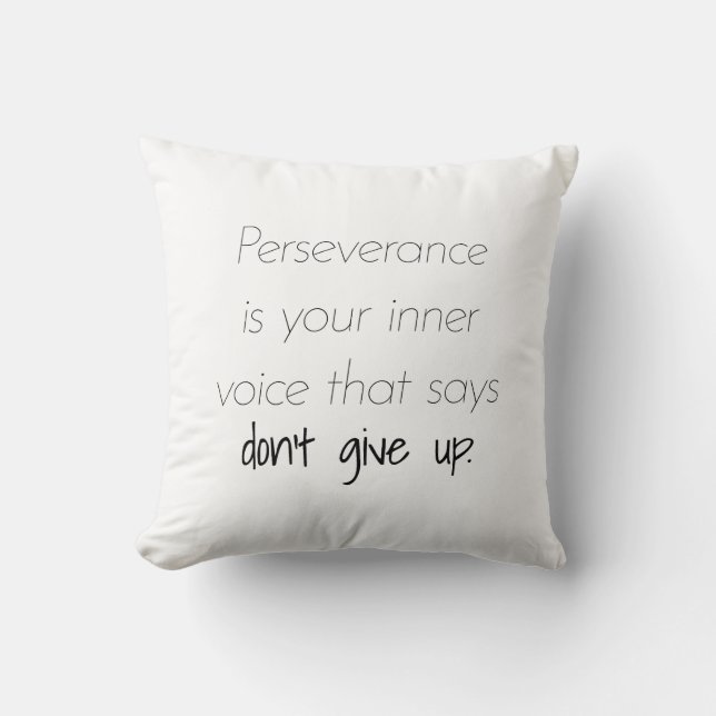 Perseverance Dekorativ kudde (Framsida)