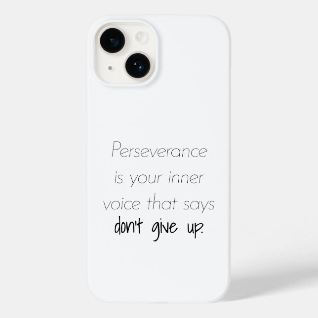 Perseverance iphone case (Baksida)