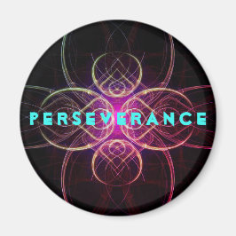 Perseverance Lila Fantasy Medallion Magnet