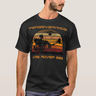 Perseverance Mars Rover 2021 Ingenuity Retro Vinta T Shirt
