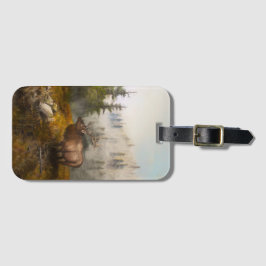 "Perseverance The Elk" Bagagebricka