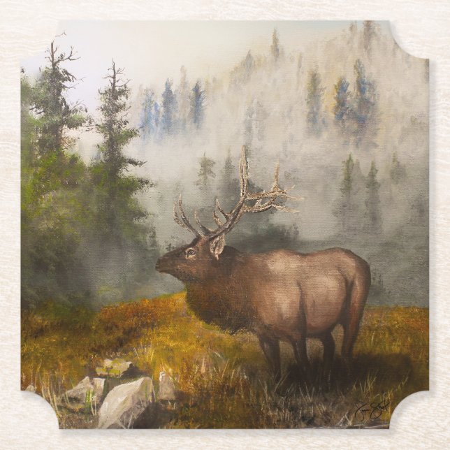 "Perseverance The Elk" Underlägg Papper (Framsida)