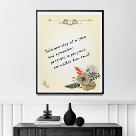 Perseverance Wall Decor, inspirationsofferter. Poster