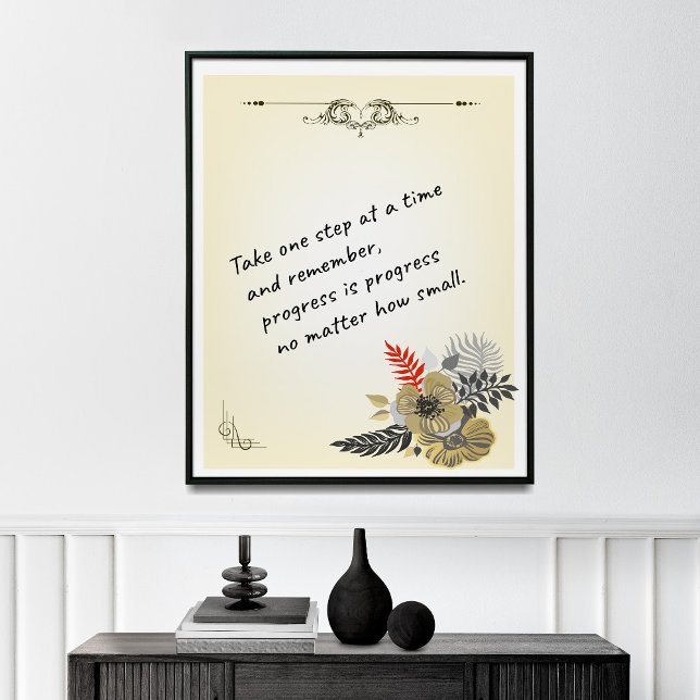 Perseverance Wall Decor, inspirationsofferter. Poster (Skapare uppladdad)