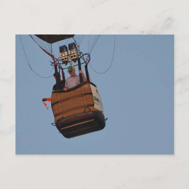 Pershing Balloon Derby 2009 Vykort (Framsida)