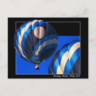 Pershing Balloon Derby 2009 Vykort