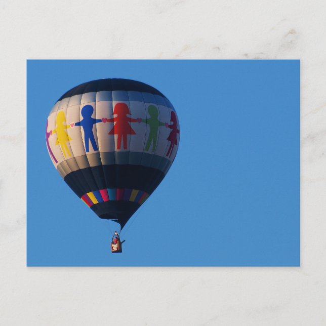 Pershing Balloon Derby 2009 Vykort (Framsida)