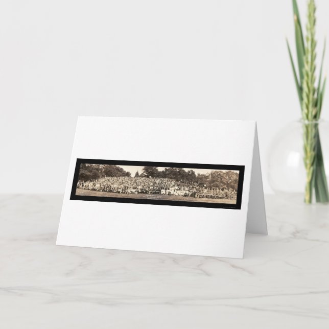 Pershing Family Reunion Photo 1923 Kort (Framsida)