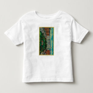 Pershing kvadrerar visning Los Angeles T Shirt