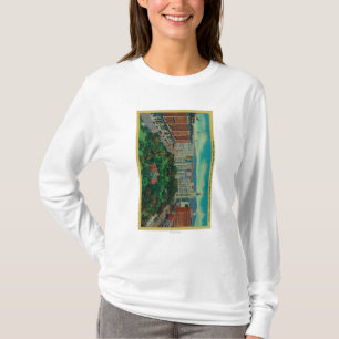 Pershing kvadrerar visning Los Angeles Tee Shirt