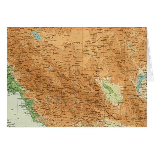 Persia 2 hälsningskort (Framsidan Horizontal)