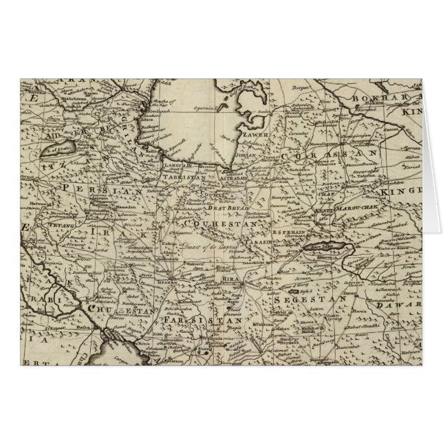 Persia 5 hälsningskort (Framsidan Horizontal)