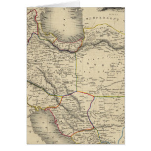 Persia 6 hälsningskort