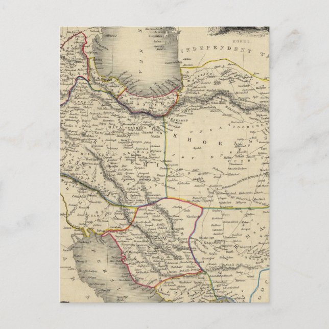 Persia 6 vykort (Framsida)