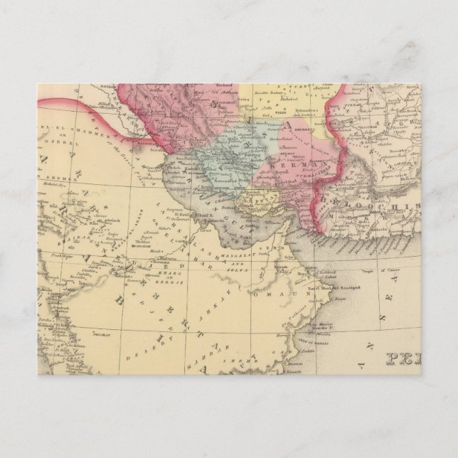 Persia, Arabia 2 Vykort (Framsida)