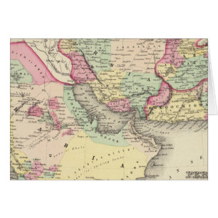 Persia Arabia Hälsningskort
