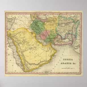 Persia Arabia Poster